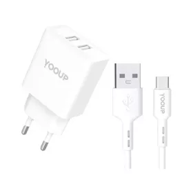 Yooup NC76-B hálózati töltő 12w dupla usb-a
