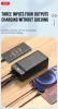 XO univerzális hordozható, asztali akkumulátor töltő - 50.000 mAh - XO PR158 Power Bank - 3xUSB + microUSB + Type-C + Lightning - QC 22.5W TYP-C - PD 20W AFC FCP - fekete