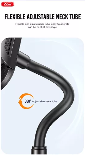 XO univerzális pohártartóba illeszthető autós tartó - XO C105 in Car Phone Holder - fekete