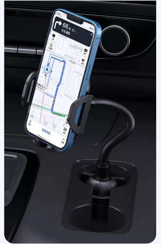 XO univerzális pohártartóba illeszthető autós tartó - XO C105 in Car Phone Holder - fekete