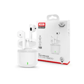   XO TWS Bluetooth sztereó headset v5.1 + töltőtok - XO X20 True Wireless         Earphones with Charging Case - fehér