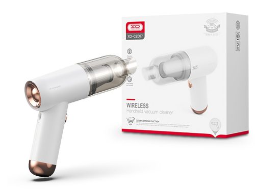 XO vezeték nélküli kézi autóporszívó - XO CZ007 Wireless Handheld Vacuum Cleaner- fehér