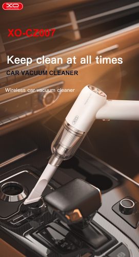 XO vezeték nélküli kézi autóporszívó - XO CZ007 Wireless Handheld Vacuum Cleaner- fehér