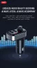 XO Bluetooth FM-transmitter/szivargyújtó töltő - 2xUSB + MP3 + Pendrive         lejátszás - XO BCC10 - fekete
