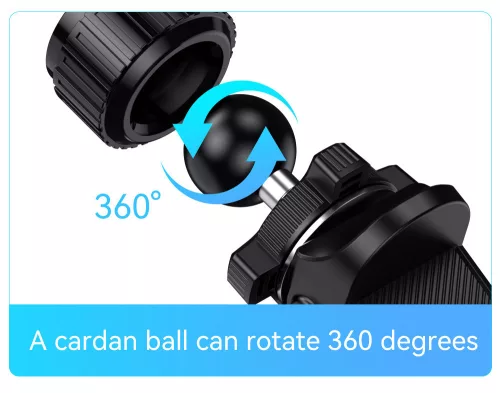 XO univerzális szellőzőrácsba illeszthető mágneses autós tartó - XO C122        Magnetic Suction Phone Holder - fekete