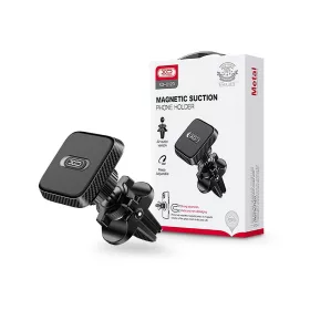   XO univerzális szellőzőrácsba illeszthető mágneses autós tartó - XO C123        Magnetic Suction Phone Holder - fekete