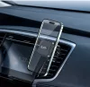 XO univerzális szellőzőrácsba illeszthető mágneses autós tartó - XO C123        Magnetic Suction Phone Holder - fekete