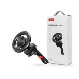   XO univerzális szellőzőrácsba illeszthető mágneses autós tartó - XO C130 Magnetic Air Outlet Phone Holder - fekete