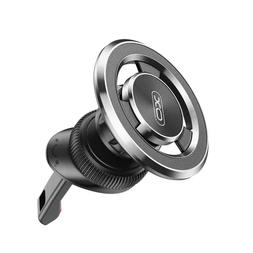 XO univerzális szellőzőrácsba illeszthető mágneses autós tartó - XO C130 Magnetic Air Outlet Phone Holder - fekete