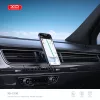 XO univerzális szellőzőrácsba illeszthető mágneses autós tartó - XO C130 Magnetic Air Outlet Phone Holder - fekete