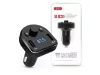 XO Bluetooth FM-transmitter/szivargyújtó töltő - 2xUSB + MP3 + FM-rádió - XO    BCC01 - fekete