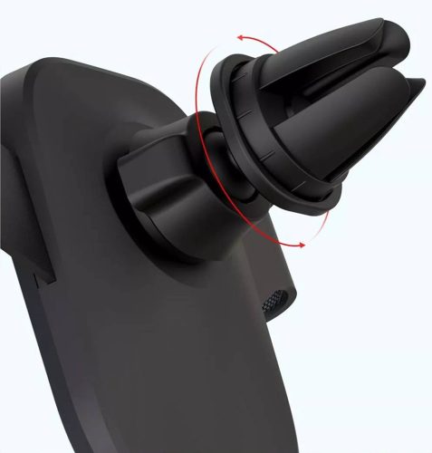 XO univerzális szellőzőrácsba illeszthető autós tartó - XO C37 Car Gravity PhoneStand - fekete/ezüst