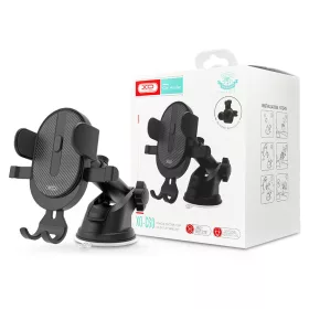   XO univerzális műszerfalra/szélvédőre helyezhető PDA/GSM autós tartó 4-6" méretűkészülékhez - XO C60 Car Holder - fekete