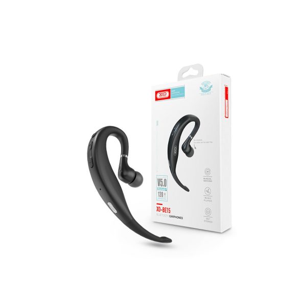 XO Wireless Bluetooth headset v5.0 - XO BE15 Wireless Bluetooth Earphone - fekete