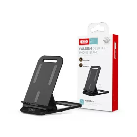  XO univerzális asztali telefon/tablet tartó - XO C73 Folding Desktop Phone Stand- fekete