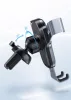 XO univerzális szellőzőrácsba illeszthető autós tartó - XO C86 Car Gravity PhoneHolder - fekete/ezüst