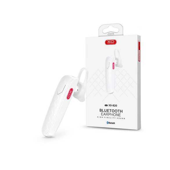 XO Wireless Bluetooth headset v4.1 - XO B20 Wireless Bluetooth Earphone - fehér