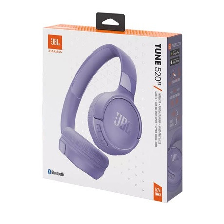 JBL T520 BT PUR fejhallgató bluetooth