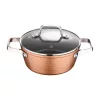 Bergner BG-34524-BK-KF lábas fedővel 24cm