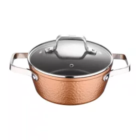 Bergner BG-34524-BK-KF lábas fedővel 24cm