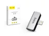 HOCO lightning + lightning adapter egyidőben történő töltéshez és zenehallgatáshoz - 5V/2A - HOCO LS24 - ezüst