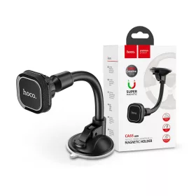   Univerzális szélvédőre helyezhető mágneses PDA/GSM autós tartó - HOCO CA55      Astute Series Windshield Magnetic Holder - fekete