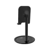 HOCO univerzális asztali telefon/tablet tartó 4,7-10nquot, méretű készülékhez - HOCO PH15 Aluminium Alloy Table Stand - fekete