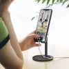 HOCO univerzális asztali telefon/tablet tartó 4,7-10nquot, méretű készülékhez - HOCO PH15 Aluminium Alloy Table Stand - fekete