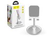 HOCO univerzális asztali telefon/tablet tartó 4,7-10nquot, méretű készülékhez - HOCO PH15 Aluminium Alloy Table Stand - ezüst