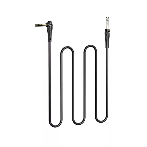 HOCO 3,5 - 3,5 mm jack audio kábel 2 m-es vezetékkel - HOCO UPA14 Aux Audio Cable - fekete