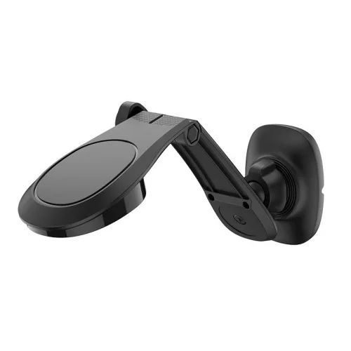 Univerzális műszerfalra helyezhető mágneses PDA/GSM autós tartó - HOCO CA61 Six Super Magnetic Holder - fekete