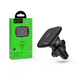   Univerzális szellőzőrácsba illeszthető mágneses PDA/GSM autós tartó - HOCO CA65 Super Magnetic Holder - fekete