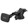 Univerzális műszerfalra/szélvédőre helyezhető mágneses PDA/GSM autós tartó - HOCO CA67 Super Magnetic Car Holder - fekete