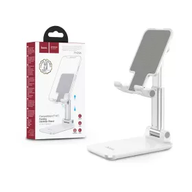   HOCO univerzális asztali telefon/tablet tartó 4,7-10nquot, méretű készülékhez - HOCO PH29A Compatible Folding Desktop Stand - fehér