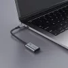 HOCO Type-C - HDMI konverter 15 cm-es vezetékkel - HOCO HB21 Type-C to HDMI     Converter 4K HD - fekete
