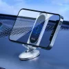 Univerzális műszerfalra helyezhető mágneses PDA/GSM autós tartó 4,7-6,5nquot, méretű készülékhez - HOCO CA78 Magnetic Car Holder - fekete