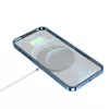 HOCO Qi univerzális vezeték nélküli töltő állomás - 15W - HOCO CW29 Magnetic    MagSafe Fast Charger - fehér