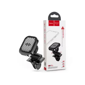   Univerzális szellőzőrácsba illeszthető mágneses PDA/GSM autós tartó - HOCO S49  Air Outlet Magnetic Car Holder - fekete