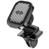 Univerzális szellőzőrácsba illeszthető mágneses PDA/GSM autós tartó - HOCO S49  Air Outlet Magnetic Car Holder - fekete