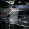 Univerzális szellőzőrácsba illeszthető mágneses PDA/GSM autós tartó - HOCO S49  Air Outlet Magnetic Car Holder - fekete