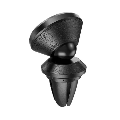 Univerzális szellőzőrácsba illeszthető mágneses PDA/GSM autós tartó - HOCO CA81 Ligue Magnetic Holder - fekete