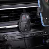 HOCO Bluetooth FM-transmitter/autós kihangosító - USB + MP3 + AUX + kártyaolvasó- Hoco E65 Wireless FM-Transmitter - fekete