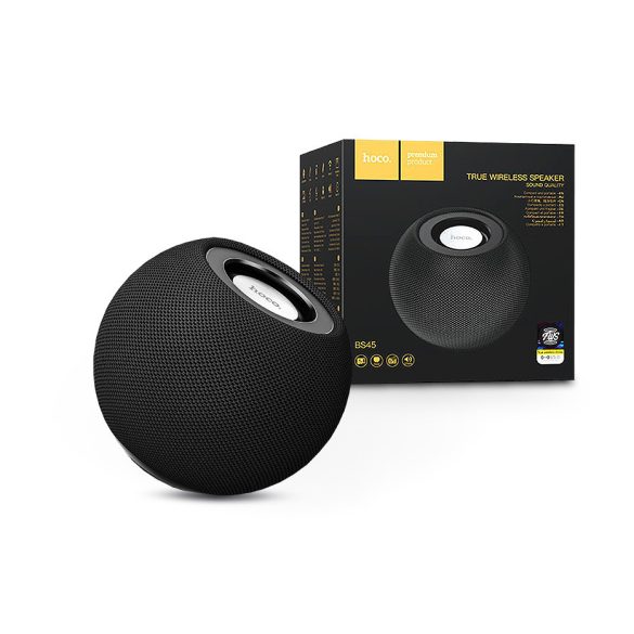 HOCO vezeték nélküli bluetooth hangszóró - HOCO BS45 True Wireless Speaker - fekete