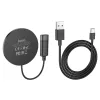 HOCO Qi univerzális vezeték nélküli töltő állomás - 15W - HOCO CW31 Magnetic    MagSafe Fast Charger - fekete