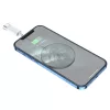 HOCO Qi univerzális vezeték nélküli töltő állomás - 15W - HOCO CW31 Magnetic    MagSafe Fast Charger - fehér