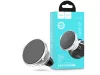 Univerzális szellőzőrácsba illeszthető mágneses PDA/GSM autós tartó - HOCO CA88 Metal Magnetic Car Holder - ezüst/fekete