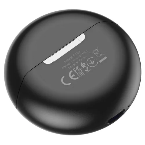 HOCO TWS Bluetooth sztereó headset v5.1 + töltőtok - HOCO ES60 True Wireless    Earphones with Charging Case - fekete