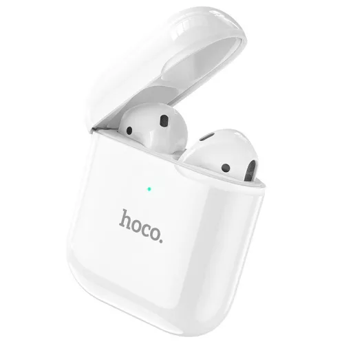 HOCO TWS Bluetooth sztereó headset v5.1 + töltőtok - HOCO EW06 True Wireless    Earphones with Charging Case - fehér