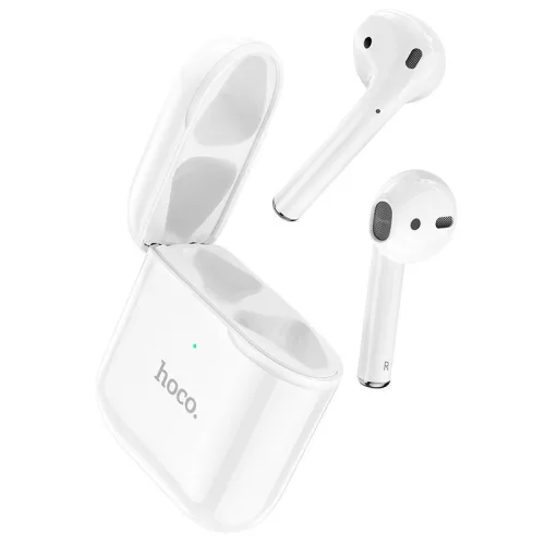 HOCO TWS Bluetooth sztereó headset v5.1 + töltőtok - HOCO EW06 True Wireless    Earphones with Charging Case - fehér