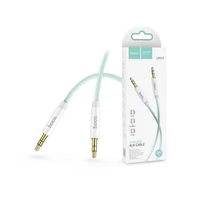   HOCO 3,5 - 3,5 mm jack audio kábel 2 m-es vezetékkel - HOCO UPA19 Aux Audio     Cable - zöld